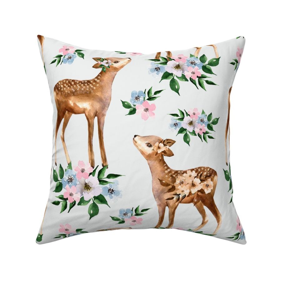 baby deer fabric 1 - Spoonflower