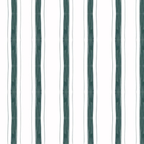 Edith Stripe in Teal