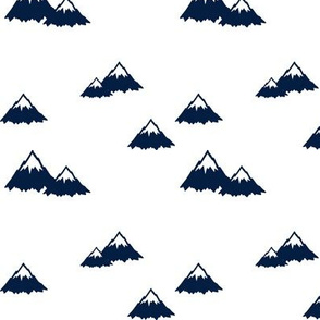navy mountains || the great outdoors collection