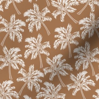 Palm Trees in Brown - LARGE