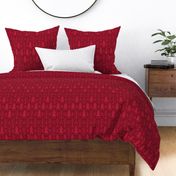 Rocket Science Damask (Red)