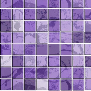 Pretty purple prose tiles