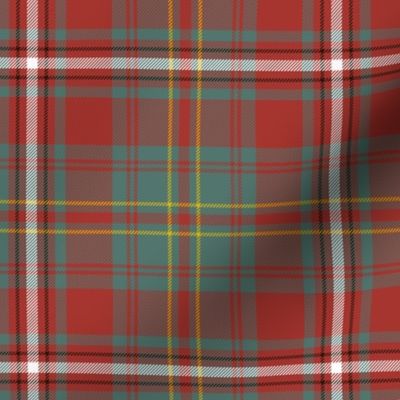 Hay / Hayes tartan, 6" weathered, 1842 Vestiarium Scoticum