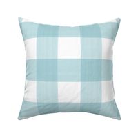 Aqua 3" Buffalo Plaid