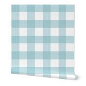 Aqua 3" Buffalo Plaid