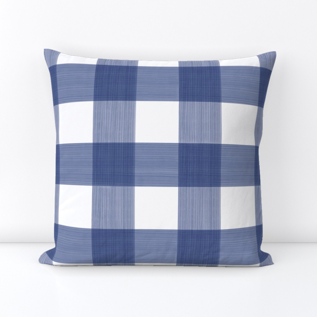 Navy 3" Buffalo Plaid 