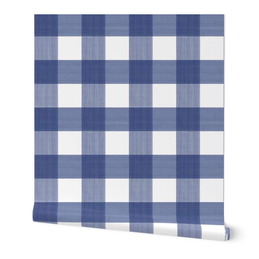 Navy 3" Buffalo Plaid 