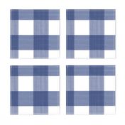 Navy 3" Buffalo Plaid 