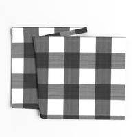 Black 3" Buffalo Plaid 