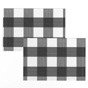 Black 3" Buffalo Plaid 