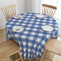 Cobalt 3" Buffalo Plaid 