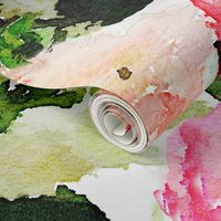 LARGE PRINT Watercolor Roses