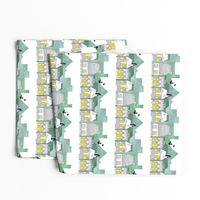 Mary Poppins (border print)