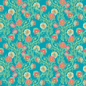 Stylised floral pattern 