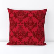 Delicious Damask in Red