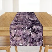 Amethyst Crystals - Large Print