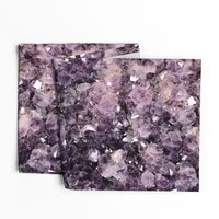 Amethyst Crystals - Large Print