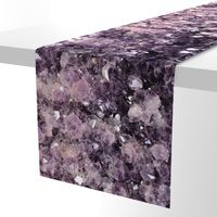 Amethyst Crystals - Large Print