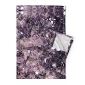 Amethyst Crystals - Large Print