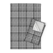 Grayscale Stewart Plaid by Su_G_©SuSchaefer