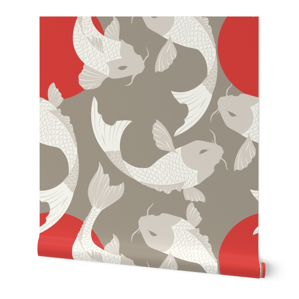 Koi fish pattern 002