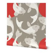 Koi fish pattern 002