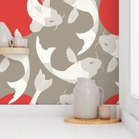 Koi fish pattern 002