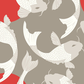 Koi fish pattern 002