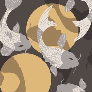 Koi fish pattern 003