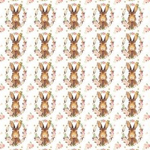 1.15" Some Bunny Loves Me - Repeat Print - WHITE