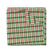 Coolest Green + Red Plaid by Su_G_©SuSchaefer