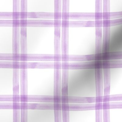 spring plaid || purple double