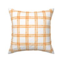 spring plaid || orange double