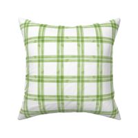 spring plaid || greenery double