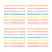 watercolor multi stripe || easter spring fabric