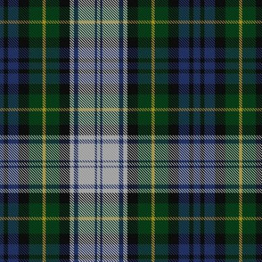 Scottish Gordon Modern Clan Tartan Door Mat