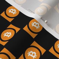 Bitcoin Logo - Staggered // Small