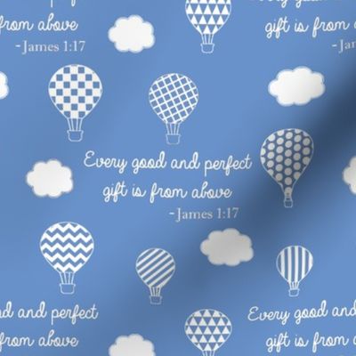 James 1:17 // Blue