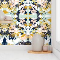 sloane abstract fabric - large scale Wallpaper | Spoonflower
