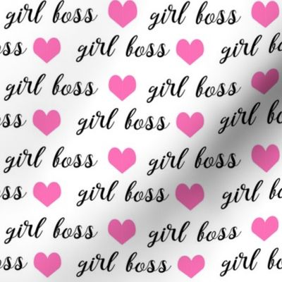 girl boss fabric heart girls design baby girl future female fabric