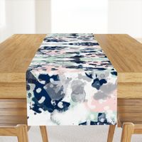 sloane abstract pink navy grey mint girls abstract fabric nursery baby