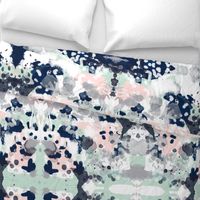 sloane abstract pink navy grey mint girls abstract fabric nursery baby