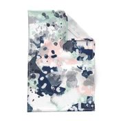 sloane abstract pink navy grey mint girls abstract fabric nursery baby