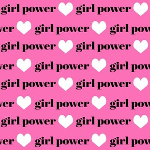 girls fabric girls text word girl power fabric