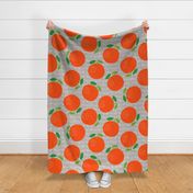 Giant Oranges (on grey)