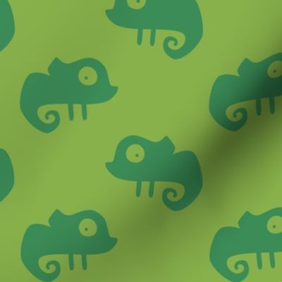 Greenery Chameleon - Camouflage