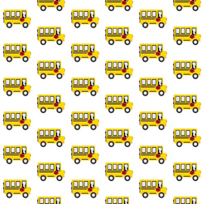 schoolbus 3 - on white