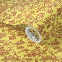 Tiny Toile Yellow