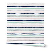 painted stripes fabric