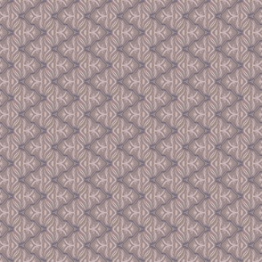 Tropical Zig Zag in Muted Mauve